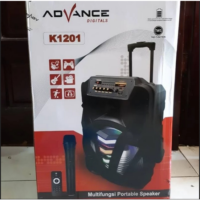 k1201 k1501 Speaker Portable Advance 15" Bluetooth Meeting Speaker + 1 Mic