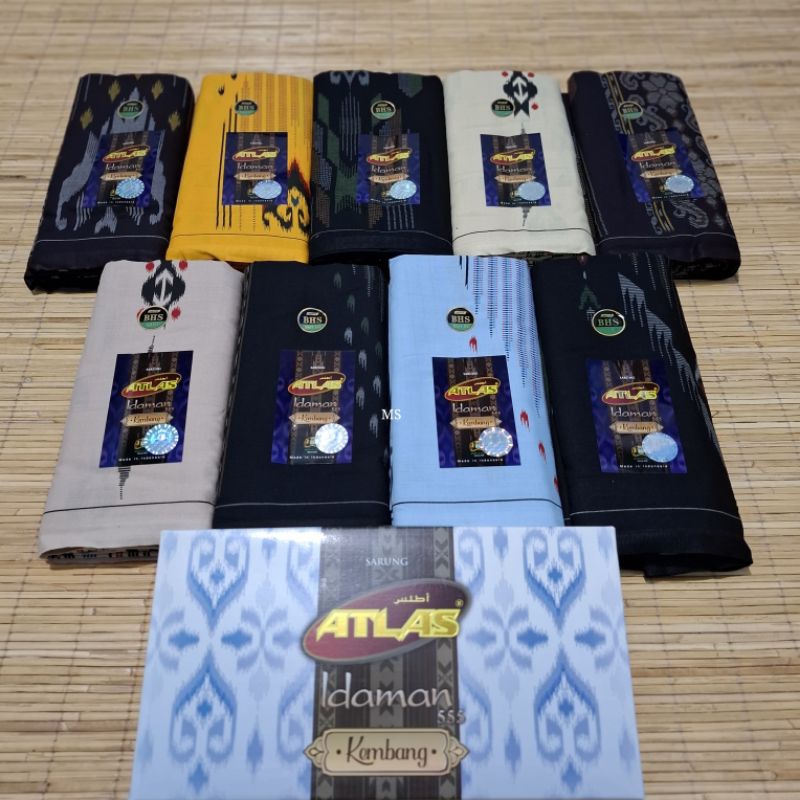 Sarung tapih ATLAS IDAMAN 555 HARMONI Motif BHS SGW