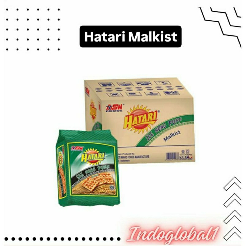 

Hatari mentega/malkist/kelapa 1 dus (36 dus)