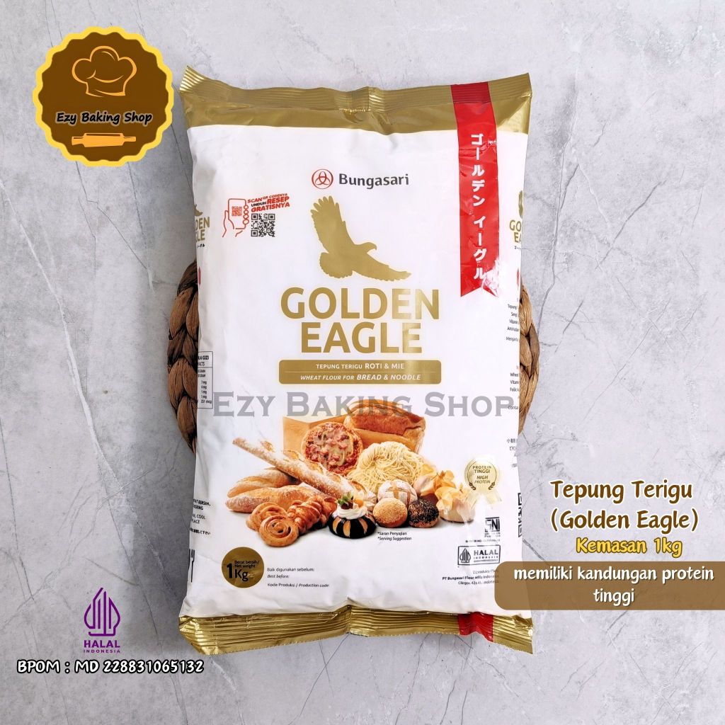 

Terigu Golden Eagle Bungasari - Tepung Protein Tinggi untuk Roti