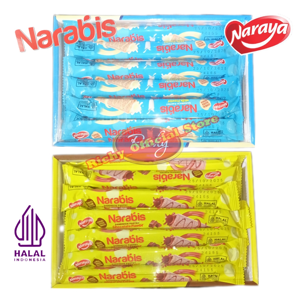 

Naraya Narabis Sandwich Pastry 360g isi 30pcs