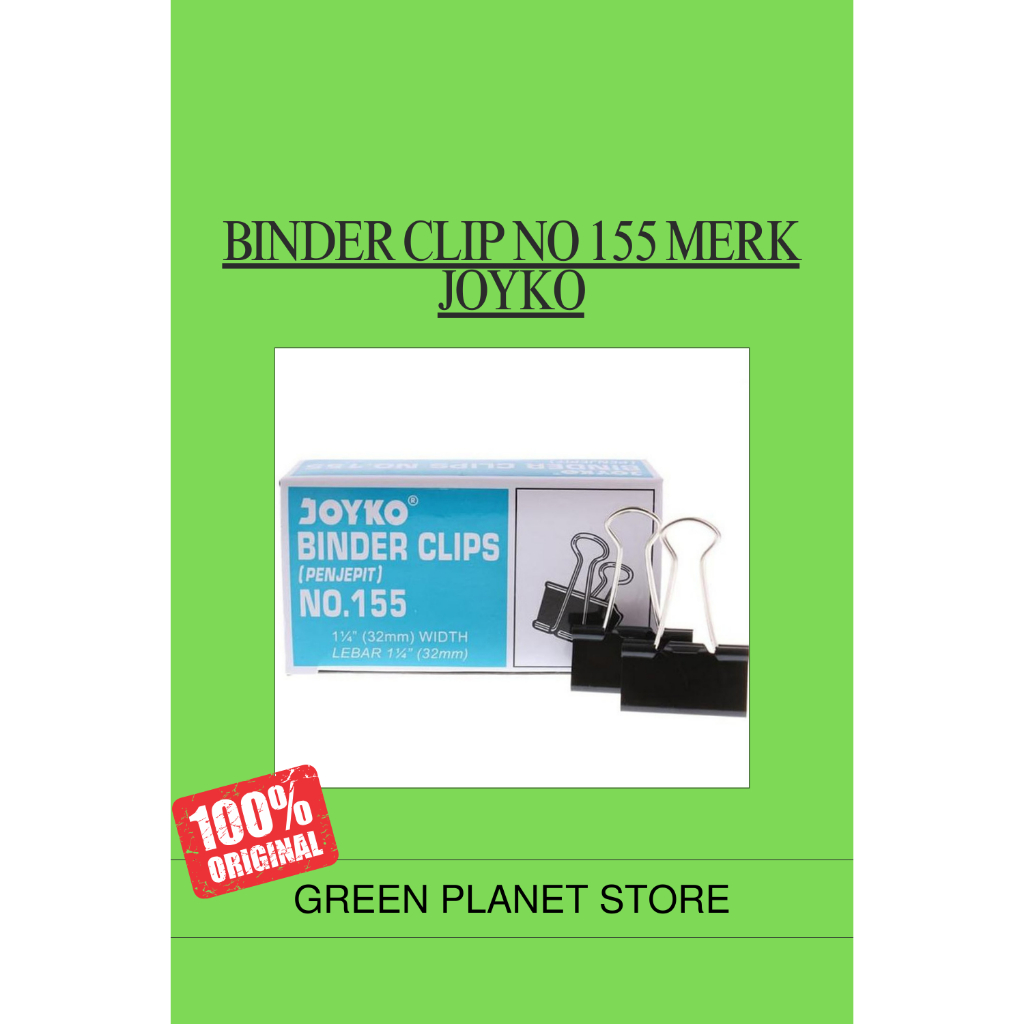 

Binder Clip No 155 Merk Joyko