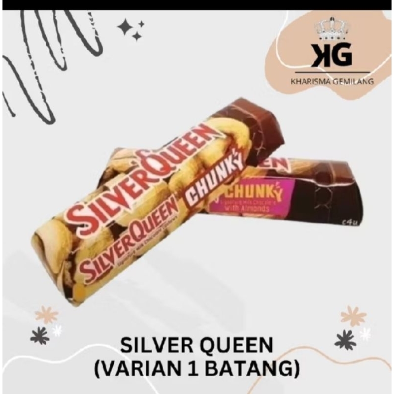 

SILVERQUEEN CHOCOLATE CHUNKY 26gr 26gr coklat anak dewasa Murah