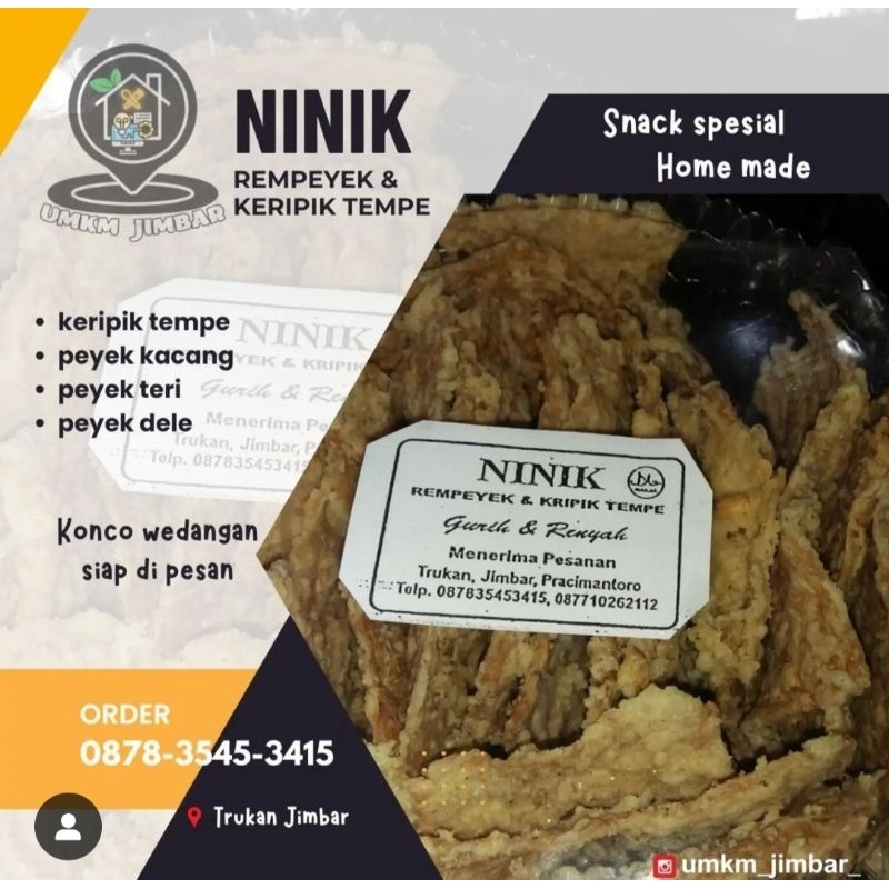 

Tempe keripik