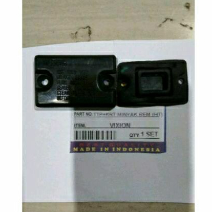 karet + tutup minyak rem atas vixion