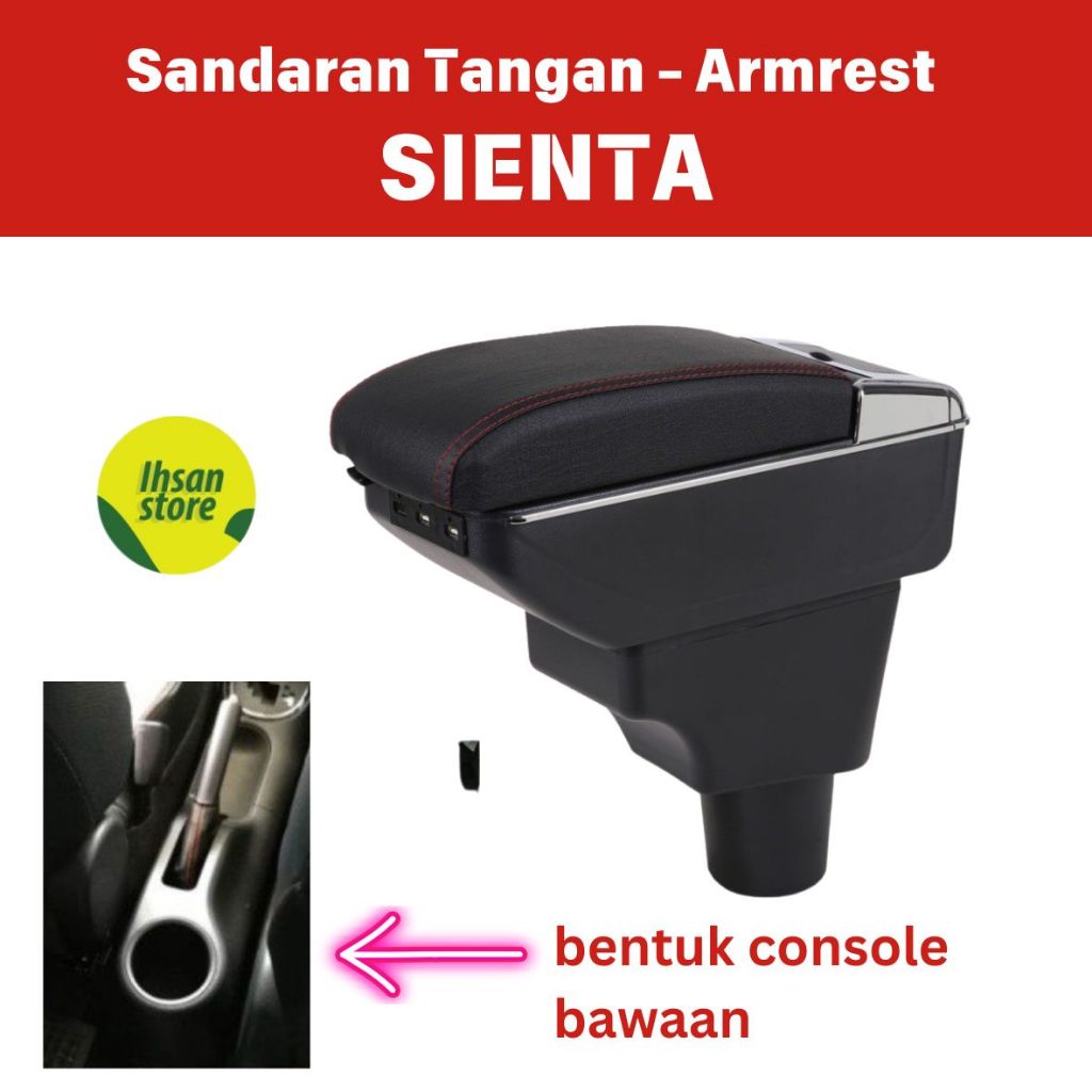 Sandaran Tangan Sienta Armrest Sienta Console Box Sienta Singapore Sienta