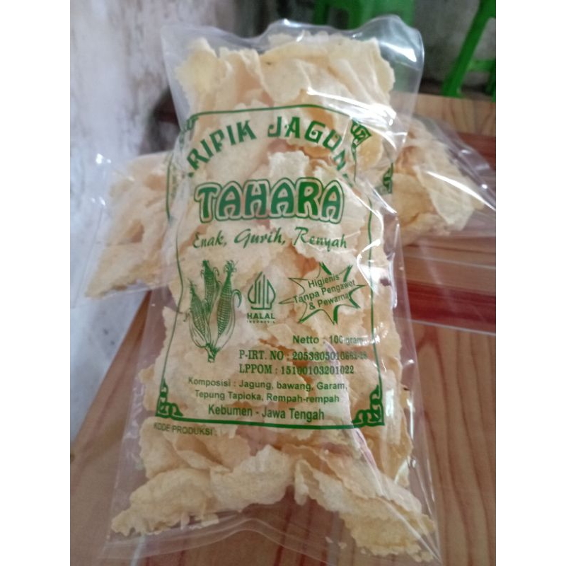 

Keripik jagung gurih renyah 100 gram