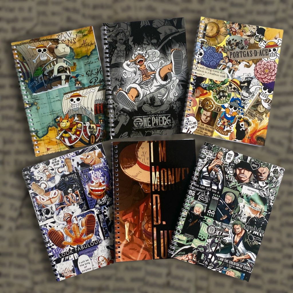 

NoteBook Spiral A5 Japan Anime Jujutsu Kaisen Demon Slayer Hunter X Hunter One Piece Haikyuu Dead Note Buku Catatan Sekolah Korea Murah