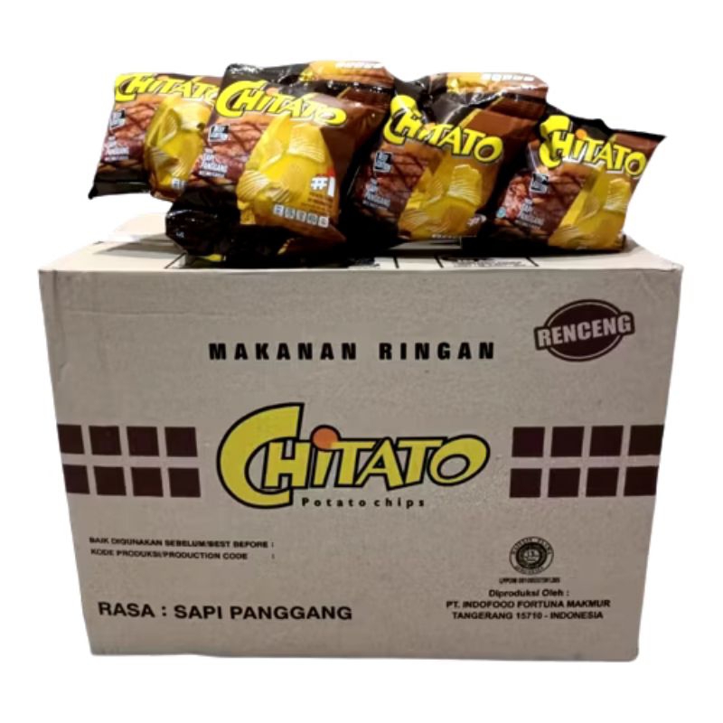 

DUS CHITATO SAPI PANGGANG/ CHITATO LITE (ISI 6 RENCENG @10 PCS)