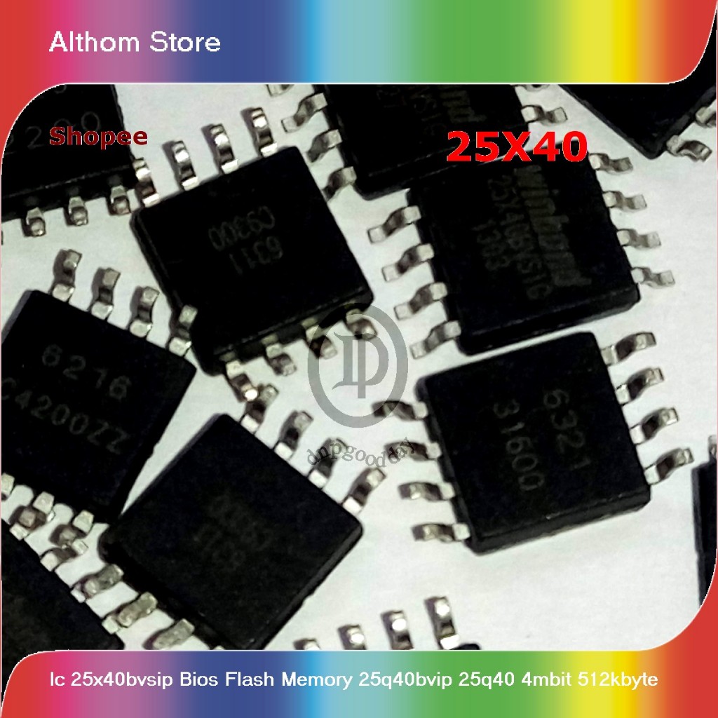 ic 25x40bvsip bios flash memory 25q40bvip 25q40 4mbit 512kbyte