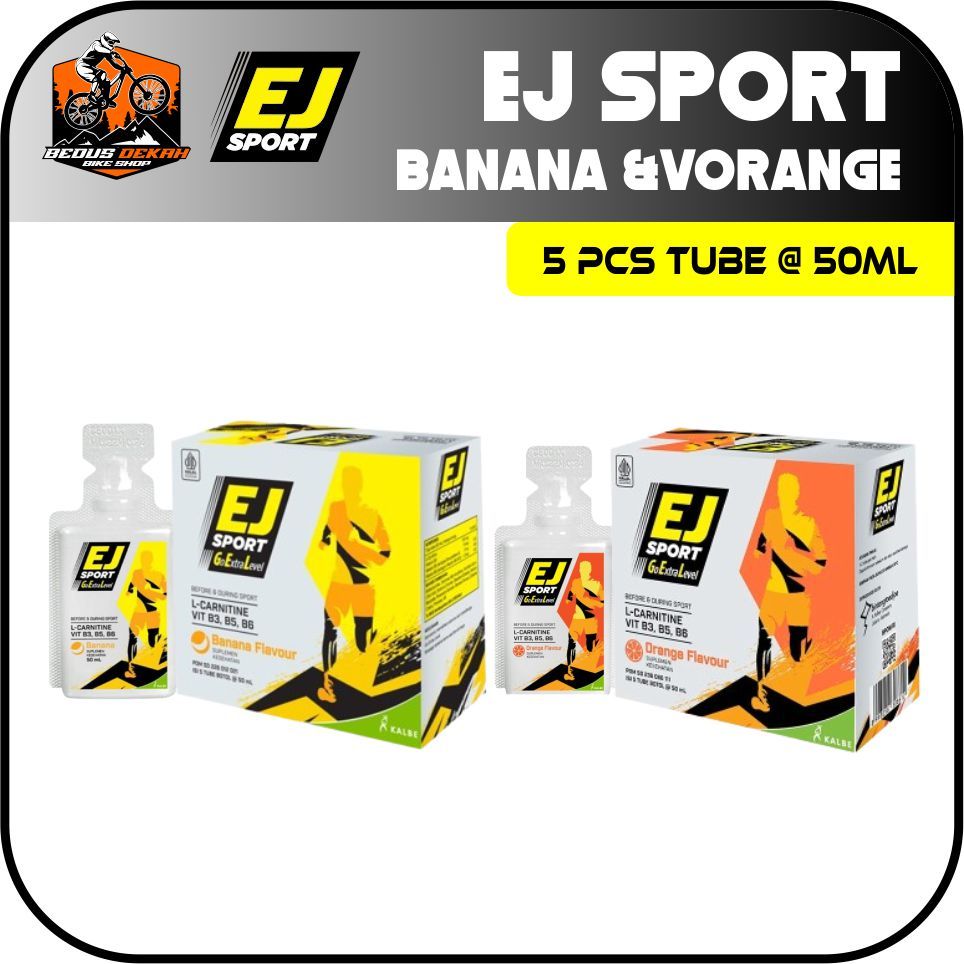 

EJ Sport Gel sportgel GU energy stamina tenaga olahraga lari sepeda