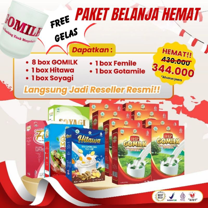 

[Free gelas] PAKET SUSU KESEHATAN SUPER HEMAT DARI BARIKLANA