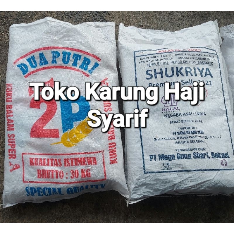 Karung Bekas Beras 20-30kg