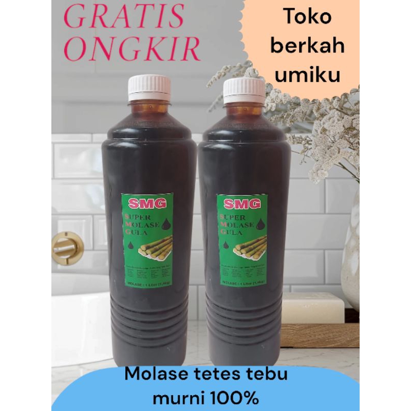 Promo Molase 1Liter molases tetes tebu murni 100%