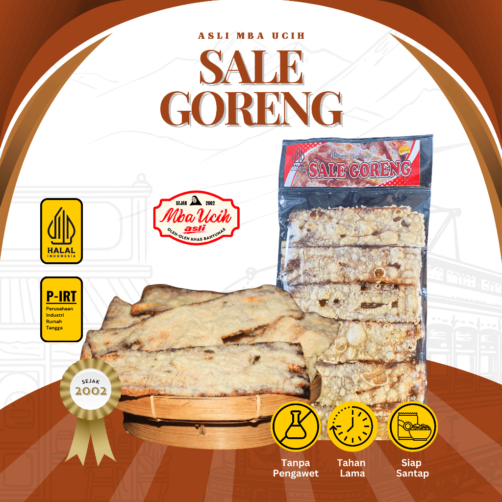 

Sale Goreng Asli Mba Ucih Oleh Oleh Khas Banyumas