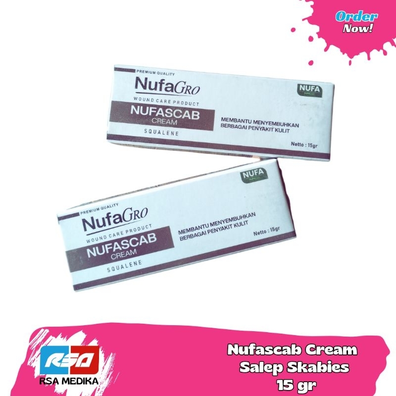 Salep Skabies Nufascab Cream