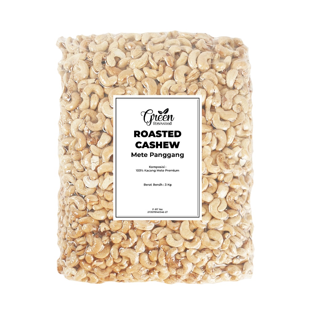 

KACANG METE PANGGANG SUPER 3000 GRAM - MEDE OVEN MENTE ROASTED ORIGINAL 3000GR