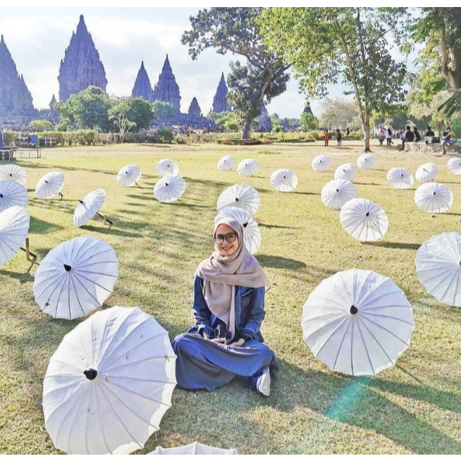 

PAYUNG HIAS POLOS / PAYUNG LUKIS / PAYUNG PUTIH POLOS DIAMETER 50CM