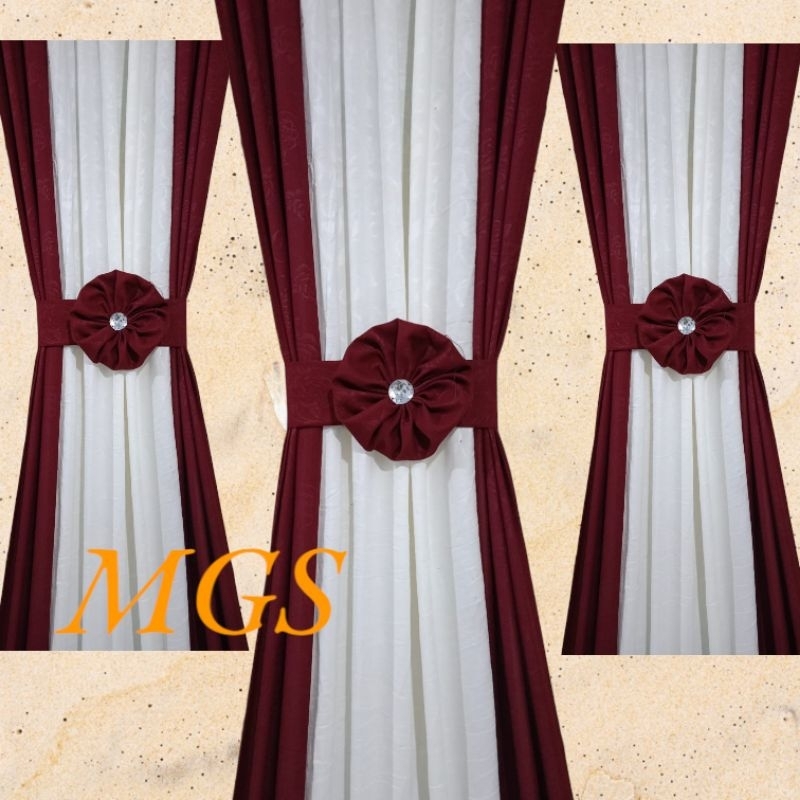 gorden kupu kupu kombinasi vertikal