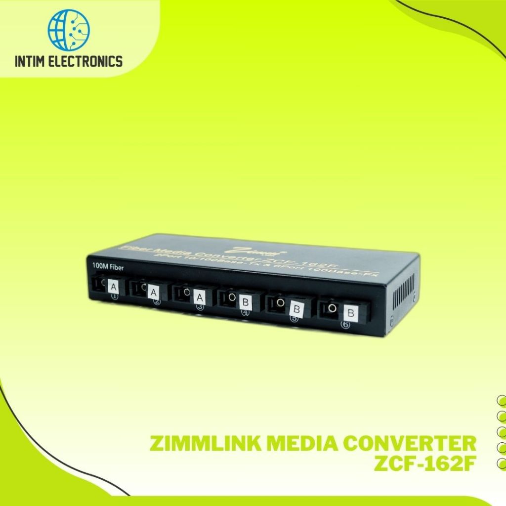 Zimmlink Media Converter ZCF-162F
