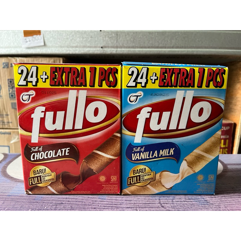 

Fullo ( 1 pack isi 24 ekstra 1 pcs)