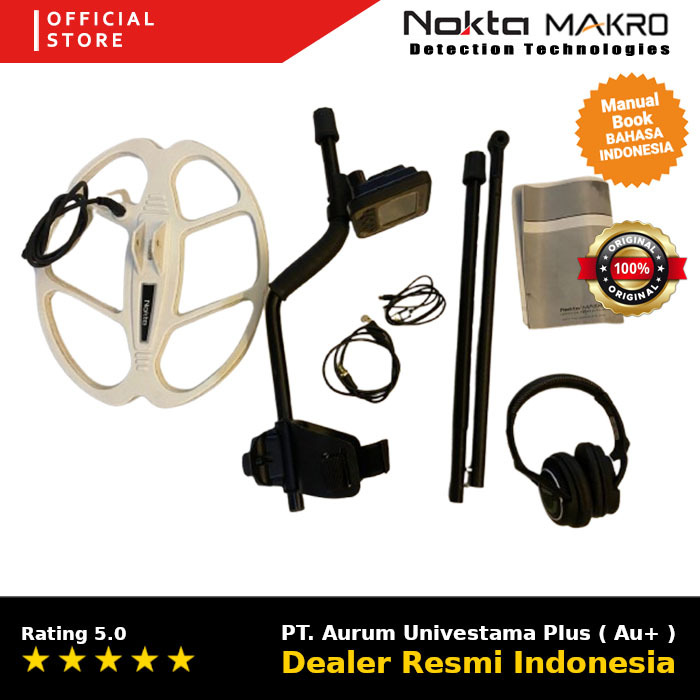 Metal Detector Nokta Makro Gold Kruzer RESMI Second - Metal detektor alat untuk mencari emas dan har