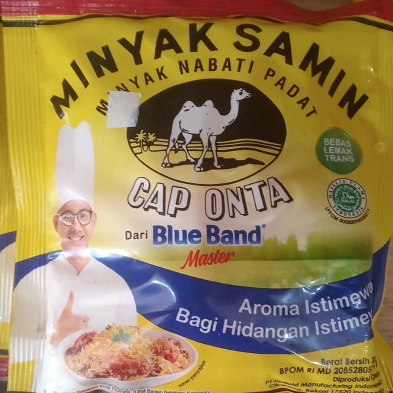 

MINYAK SAMIN MINYAK NABATI PADAT 200g