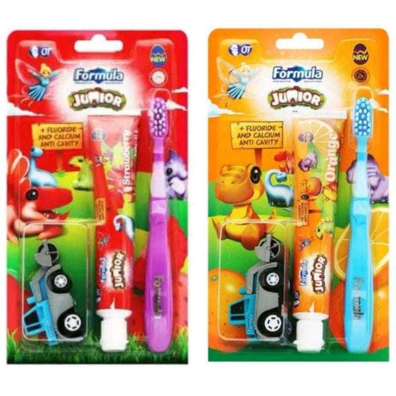 PASTA GIGI + SIKAT GIGI FORMULA JUNIOR