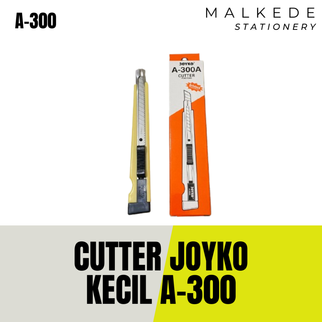 

PISAU CUTTER JOYKO A-300 | JOYKO A-300 | CUTTER KECIL