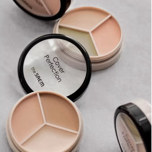 THE SAEM COVER PERFECTION TRIPLE POT CONCEALER | THE SAEM