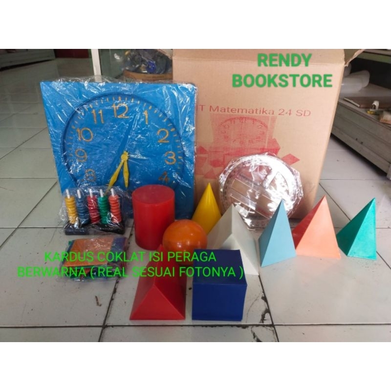 

KIT ALAT PERAGA MATEMATIKA SD PENDIDIKAN BANGUN RUANG KARDUS COKLAT
