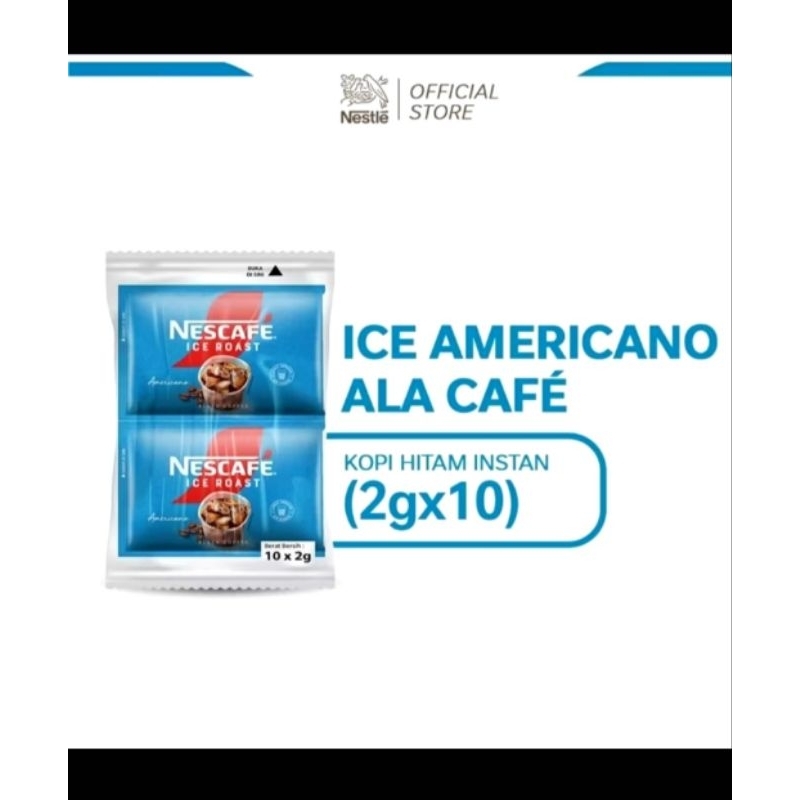 

Nescafe ice roast americano 10x 2gr sachet