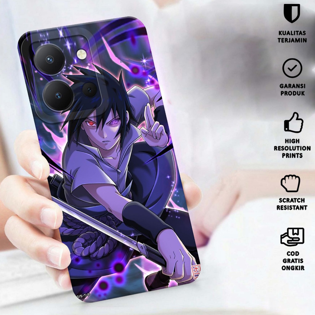 Softcase Vivo Y27S - Case Vivo Y27S - Casing Hp Vivo Y27S Motif NARUTO - Case Hp Vivo Y27S - Casing 