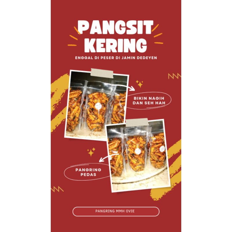 

pangsit gulung pedas renyah