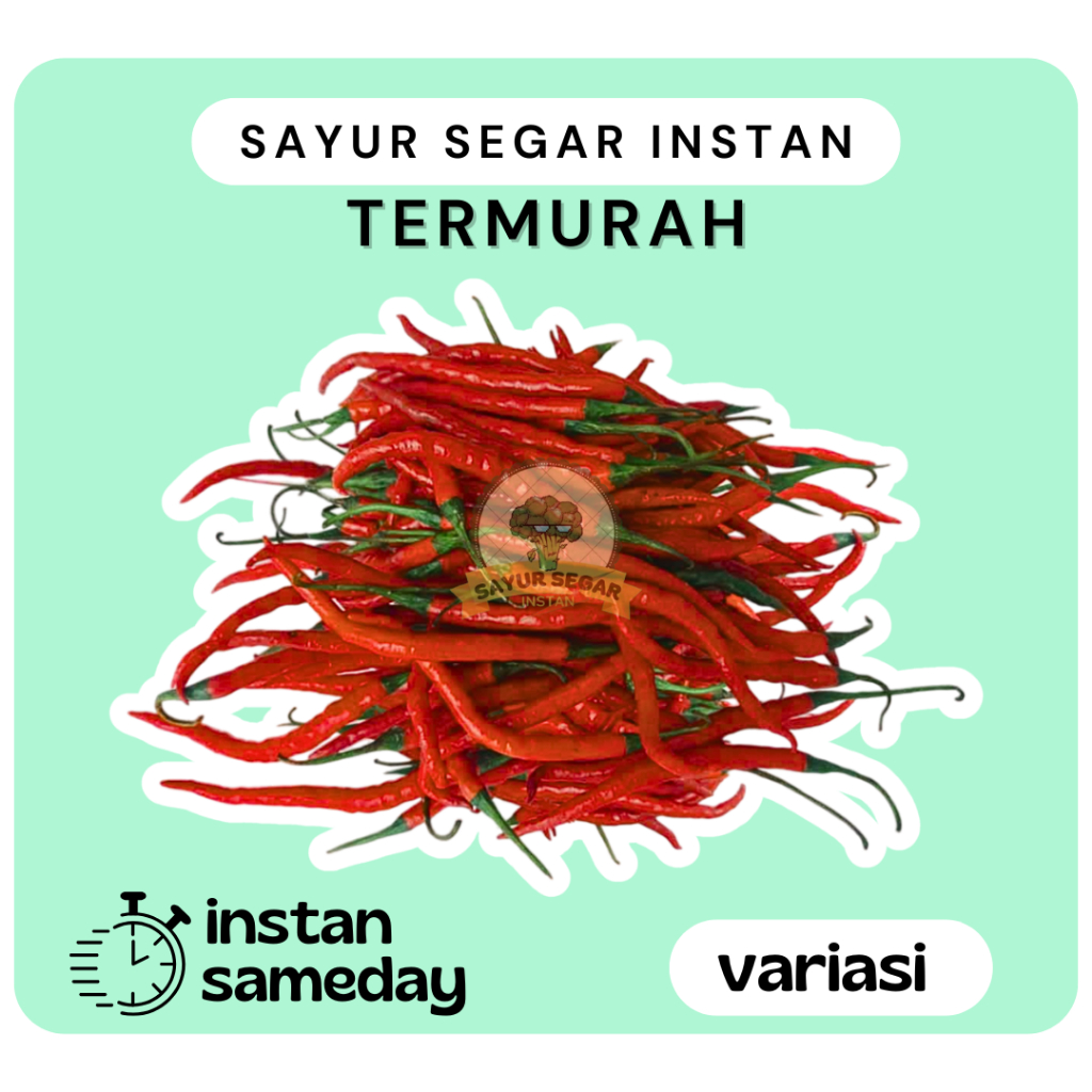 

Cabai Merah Kriting / Merah Keriting 1kg - Sayursegarinstan