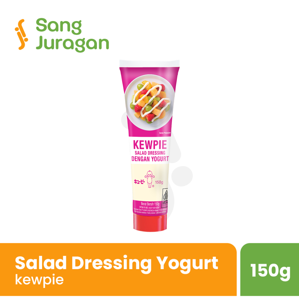 

Kewpie Salad Dressing Dengan Yogurt 150gr / Kewpie Mayo / Mayonais / Mayonnaise