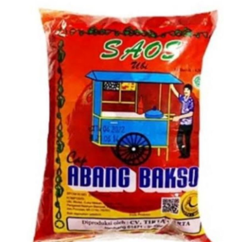 

Saos Abang bakso/saos merah