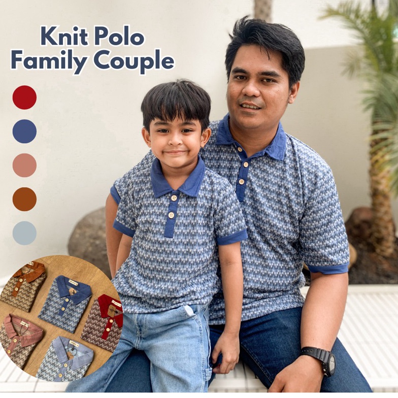 ART D25R Kidswearup Leon Polo Knit  Kaos Polo Rajut Anak  Knit Polo Anak