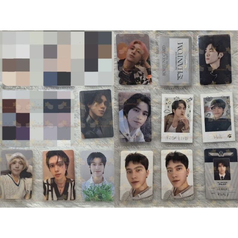 [PHOTOCARD OFFICIAL] Hendery Wayv NCT PC PB Archiving Golden Age Selca ID Trading Card TC Miracle Un