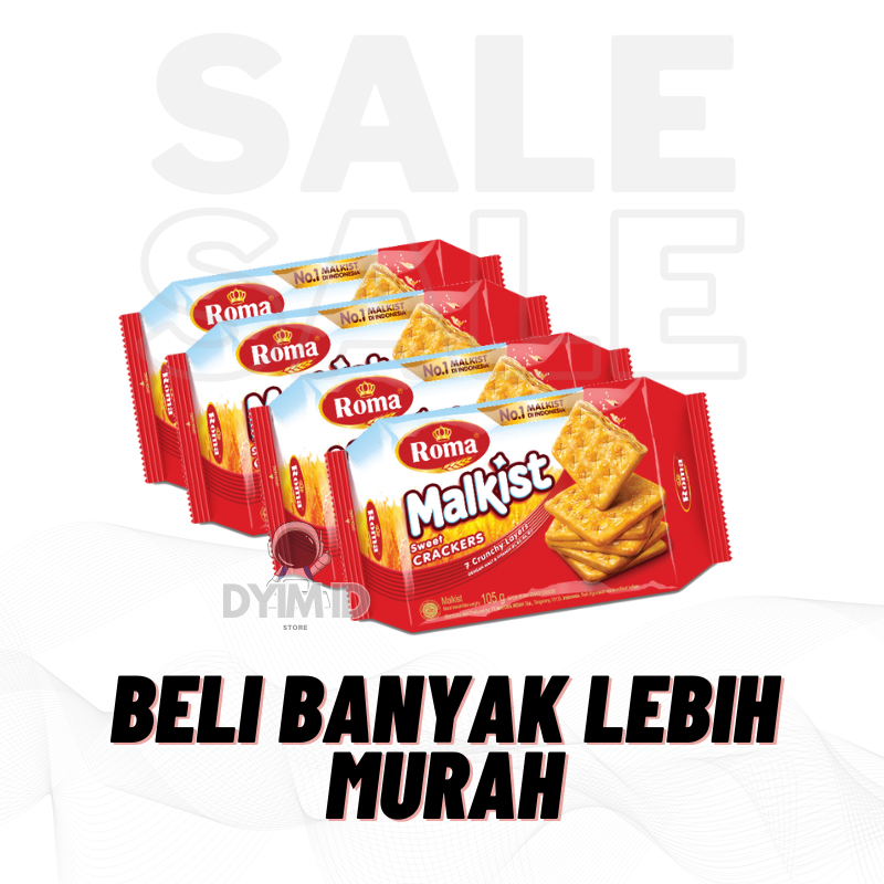 

DYIM ID [PROMO] Roma Malkist Sweet Crackers 105gr Biskuit Kraker