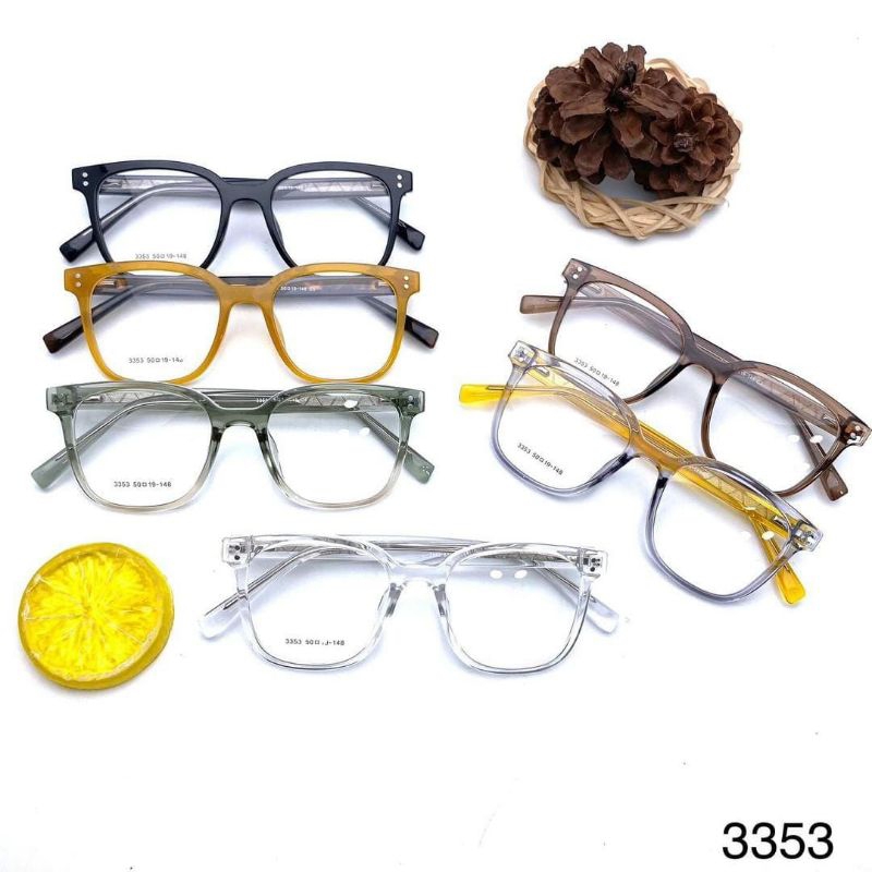 KACAMATA MINUS WANITA / PRIA PAKET LENSA MINUS ANTI RADIASI BLUERAY / PHOTOCHROMIC / BLUECHROMIC 335