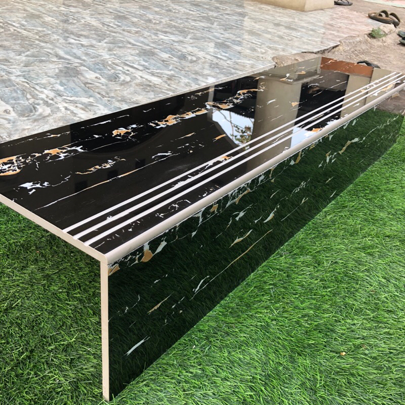 Granite Tangga 30x100 20x100 Obsidian Gold/Glossy