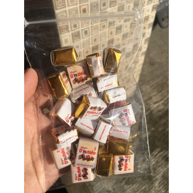 

NUTELLA D’NUTELLA | COKLAT VIRAL ISI 20pcs | GROSIRSNACKMURAHDEDEL