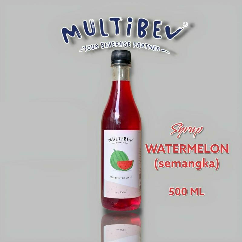 

Sirup semangka multibev watermelon 500ml