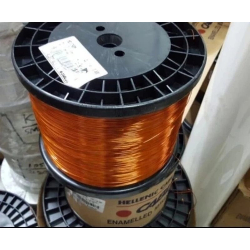 Kawat Email Hellenic Original / Kawat Email Helenic German (Original) Ukuran 0.1mm - 3.00mm (per KG)