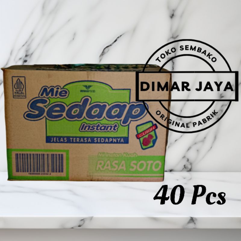 

Mie Sedaap Kuah Soto 1 Karton isi 40 pcs