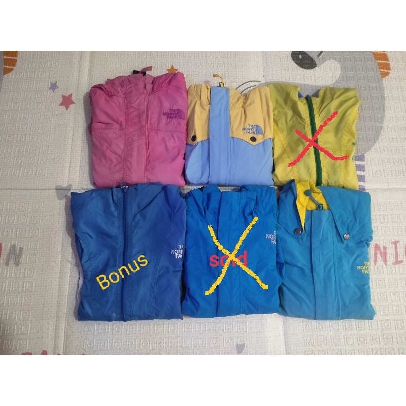 Jaket TNF anak second (take all)