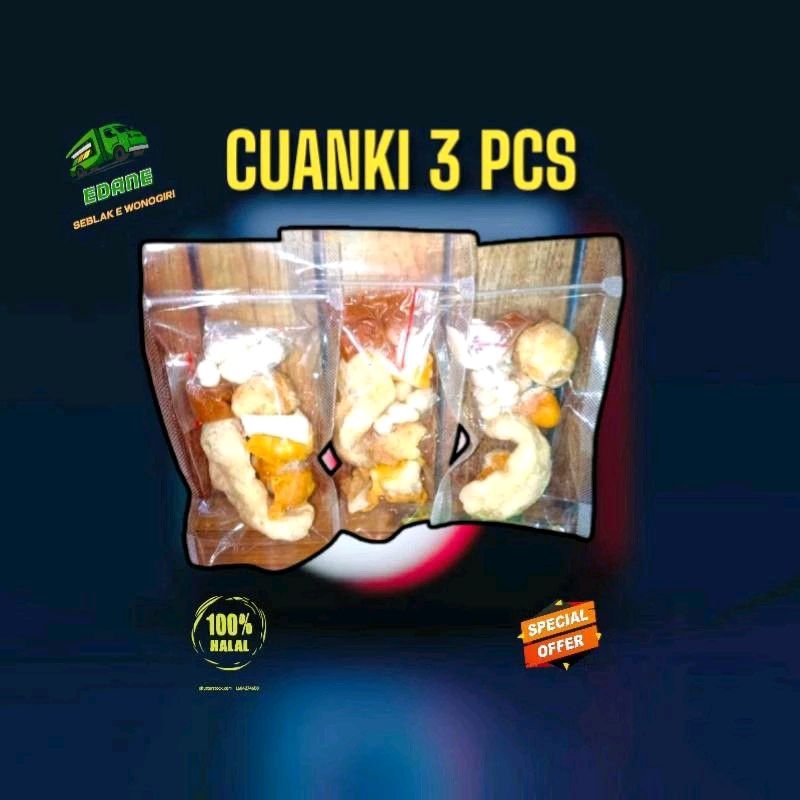 

3 PCS CUANKI INSTAN MINI TERMURAH