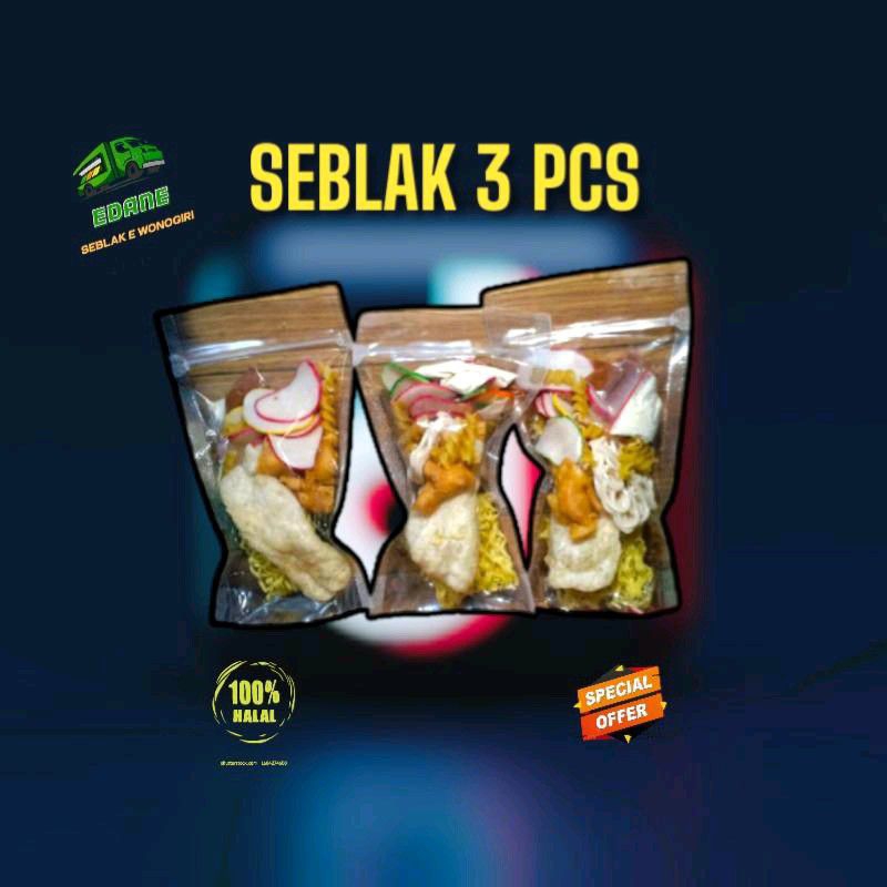 

3 PCS SEBLAK INSTAN MINI TERMURAH