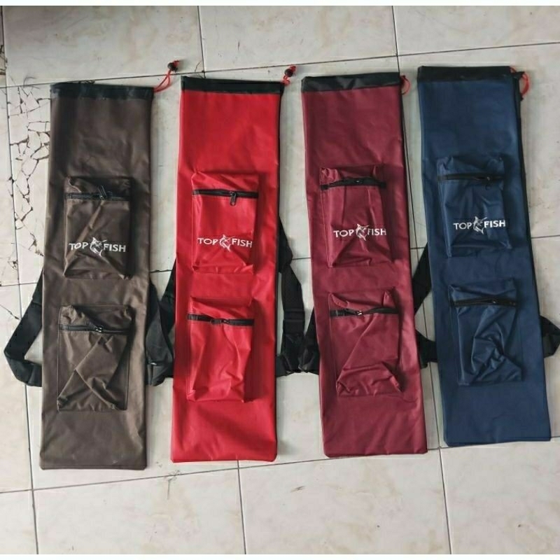 Tas Pancing Tegek Serut 2 Kantong